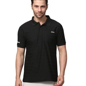 NEXGEN CLUB Men’s Polo T-Shirt with Chest Pocket Comfortable Cotton Short Sleeve Classic Fit Polo T-Shirt for Man and Boys Office Wear Travel Casual Smart with Polos Tshirts for Boys and Man